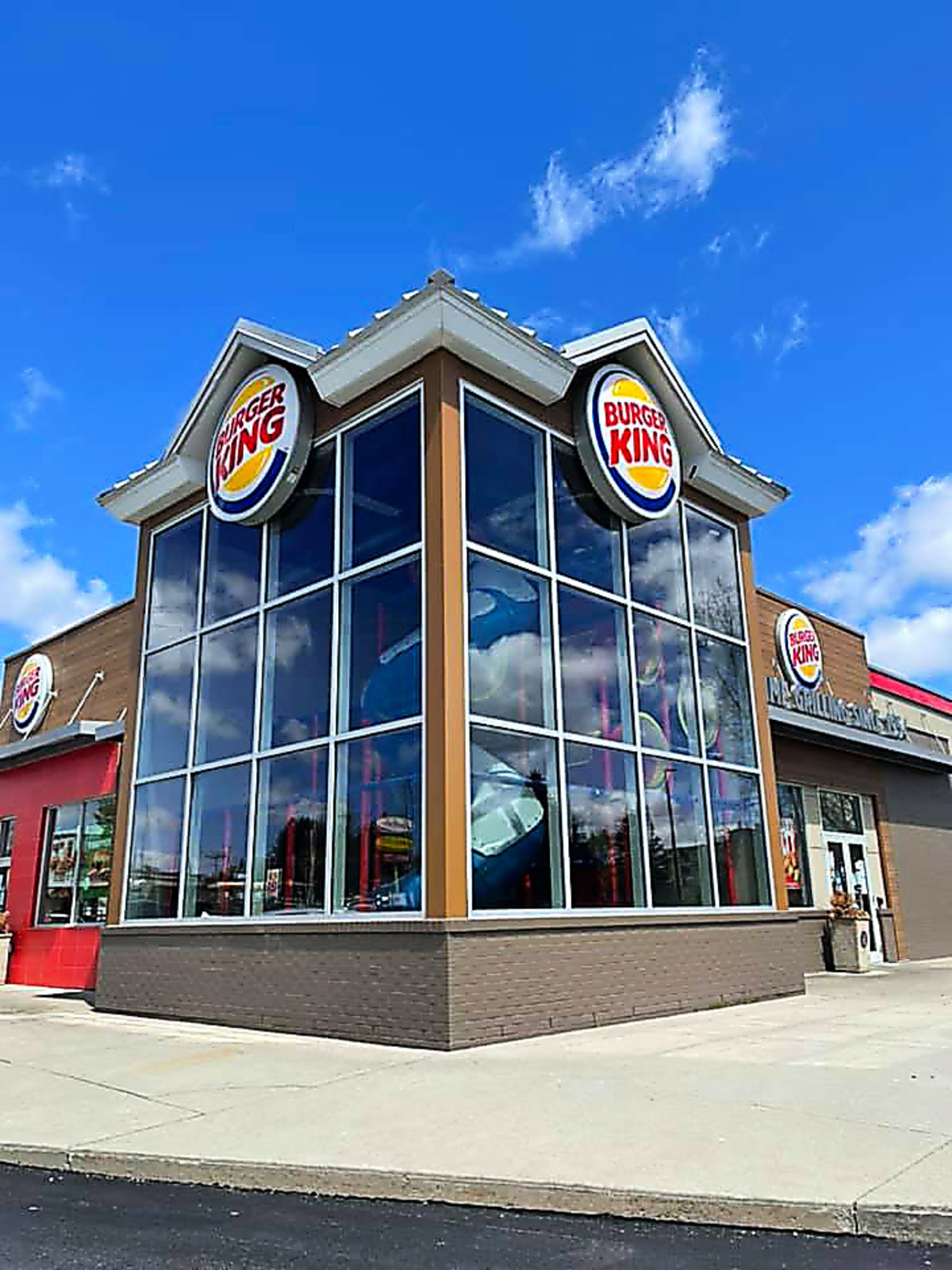 Burger King Corner Storefront