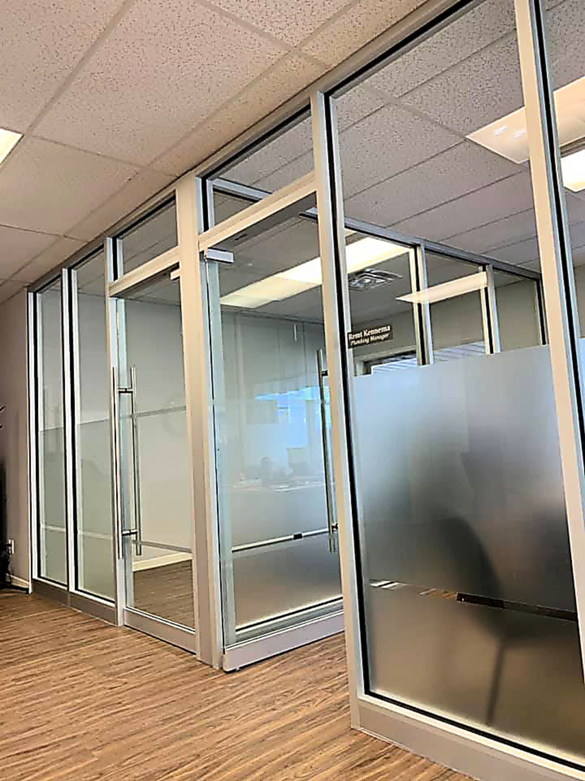 Office Glass Partition