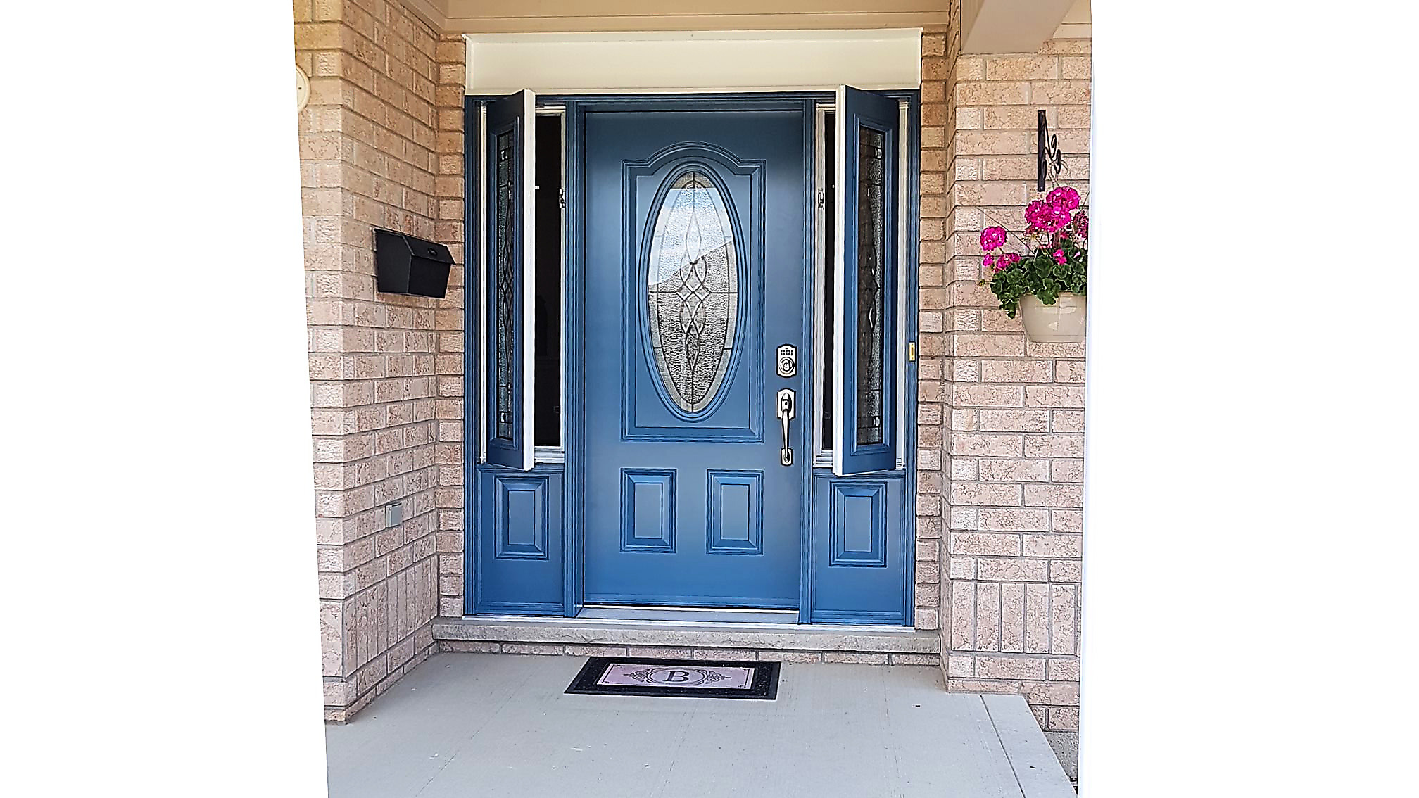 Blue Entry Door